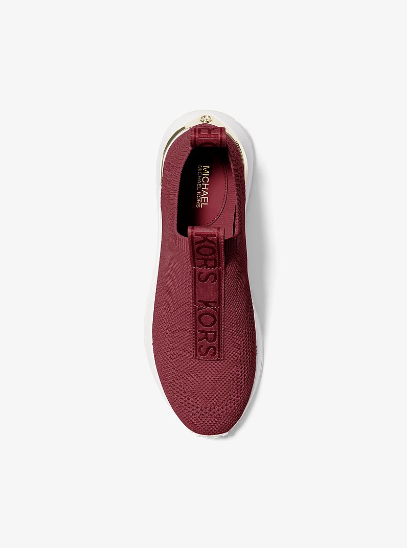 Zapatillas Bodie de punto sin cordones in ROJO INTENSO | Michael Kors