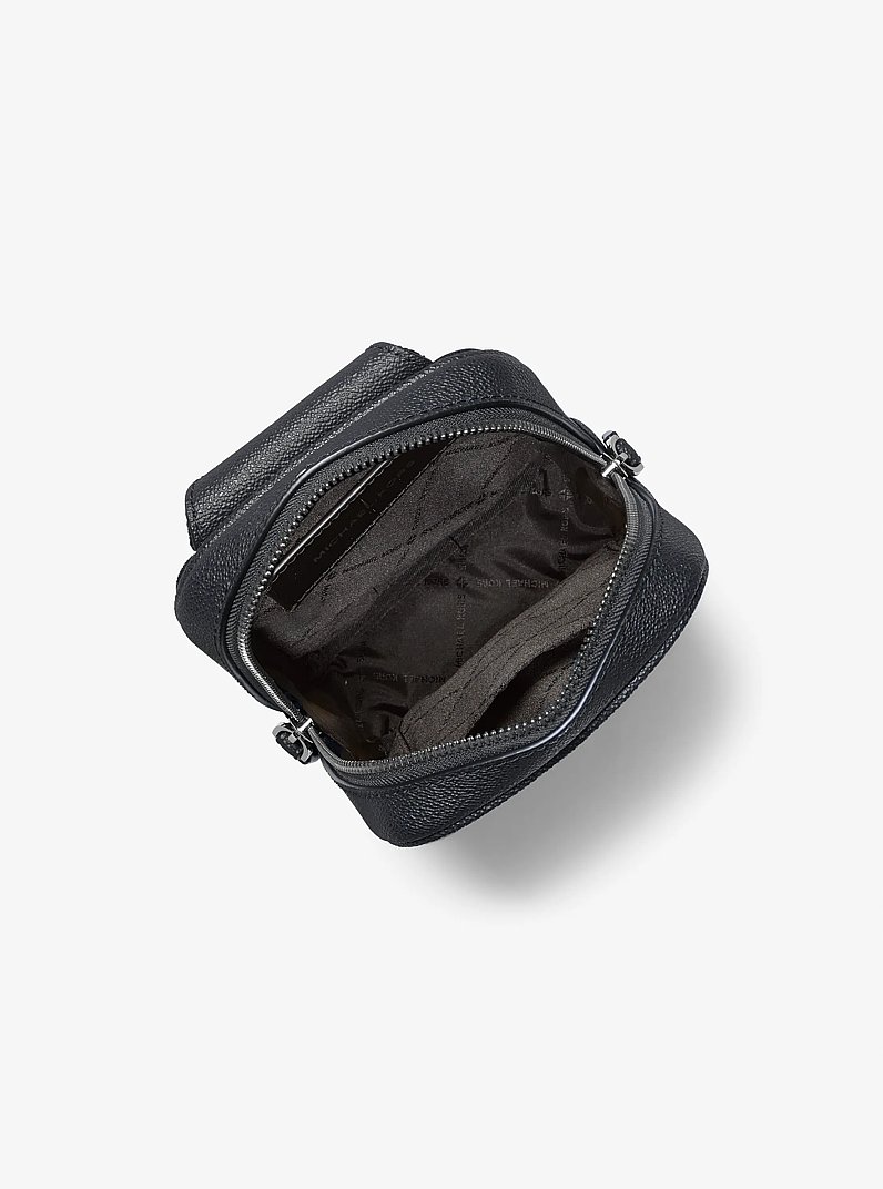 Cooper Logo Jacquard Sling Pack in NAVY | Michael Kors
