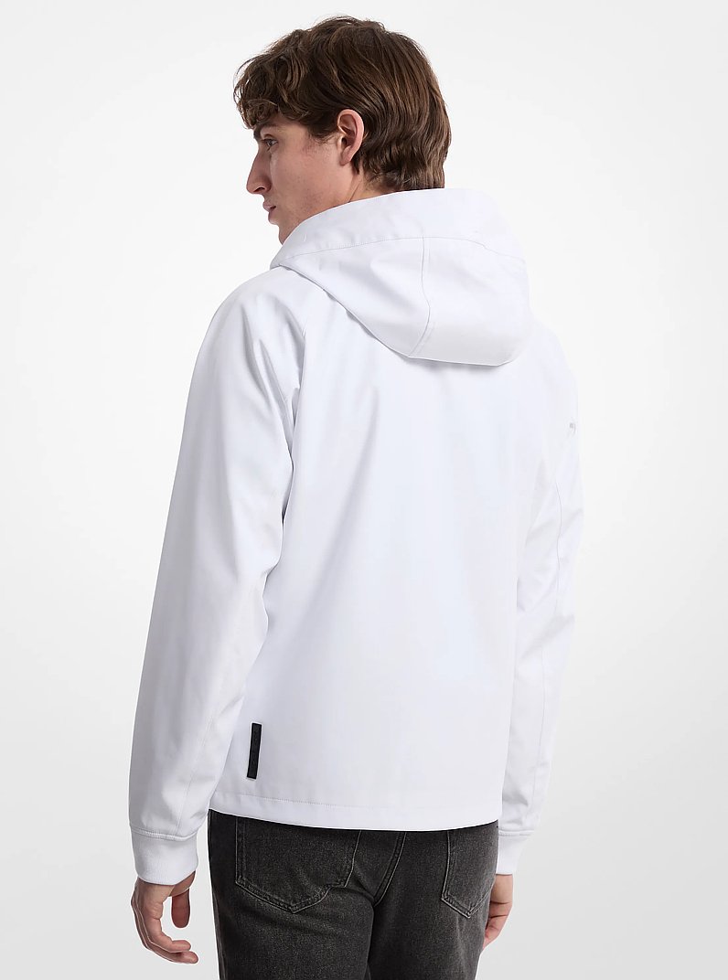 Tigres Hooded Jacket in WHITE | Michael Kors