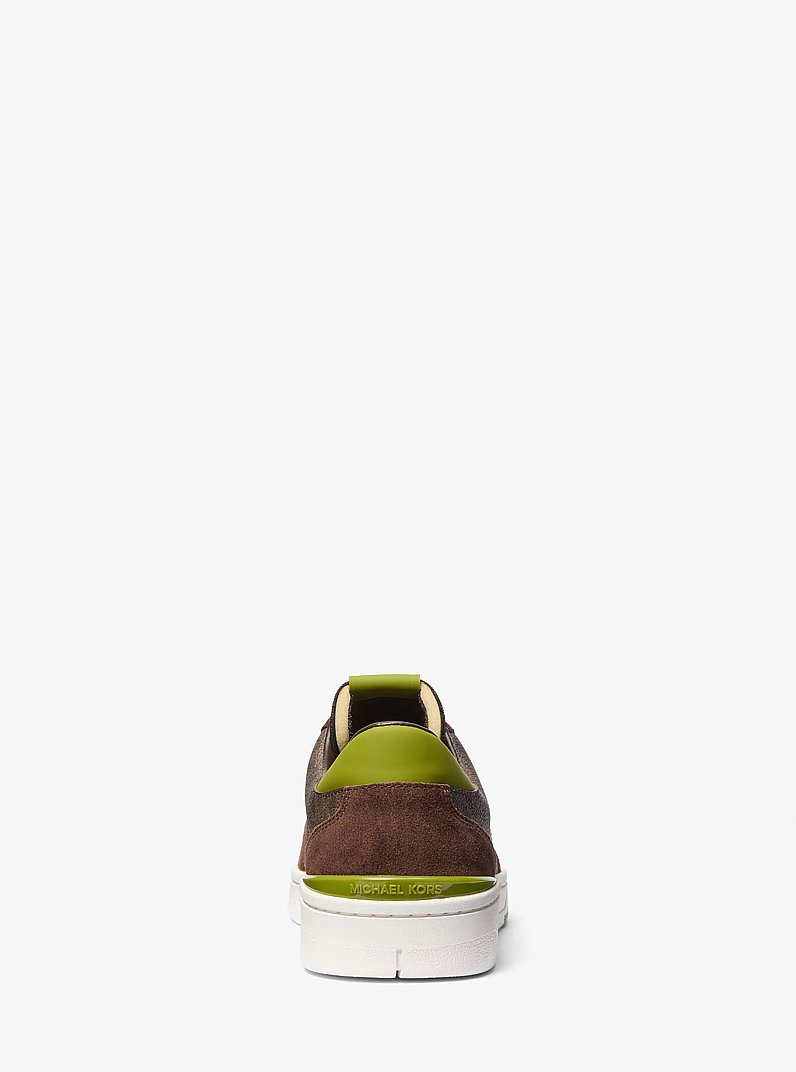 Wilton Signature Logo Sneaker in MEADOW GREEN | Michael Kors