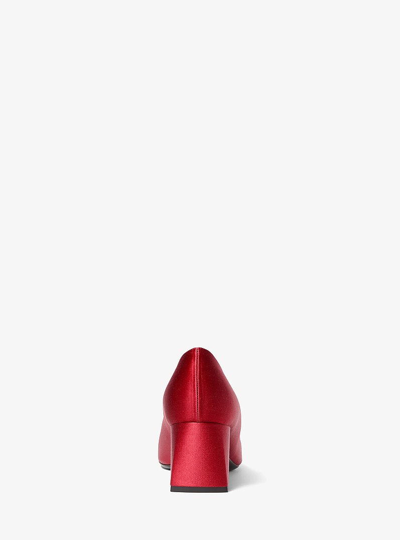 Maria Satin Pump in RUBY | Michael Kors
