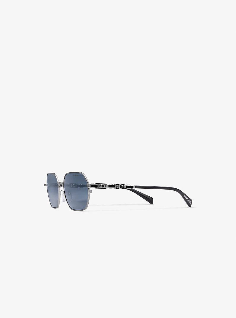 Lunettes de soleil Saint Martin in GRIS ACIER | Michael Kors
