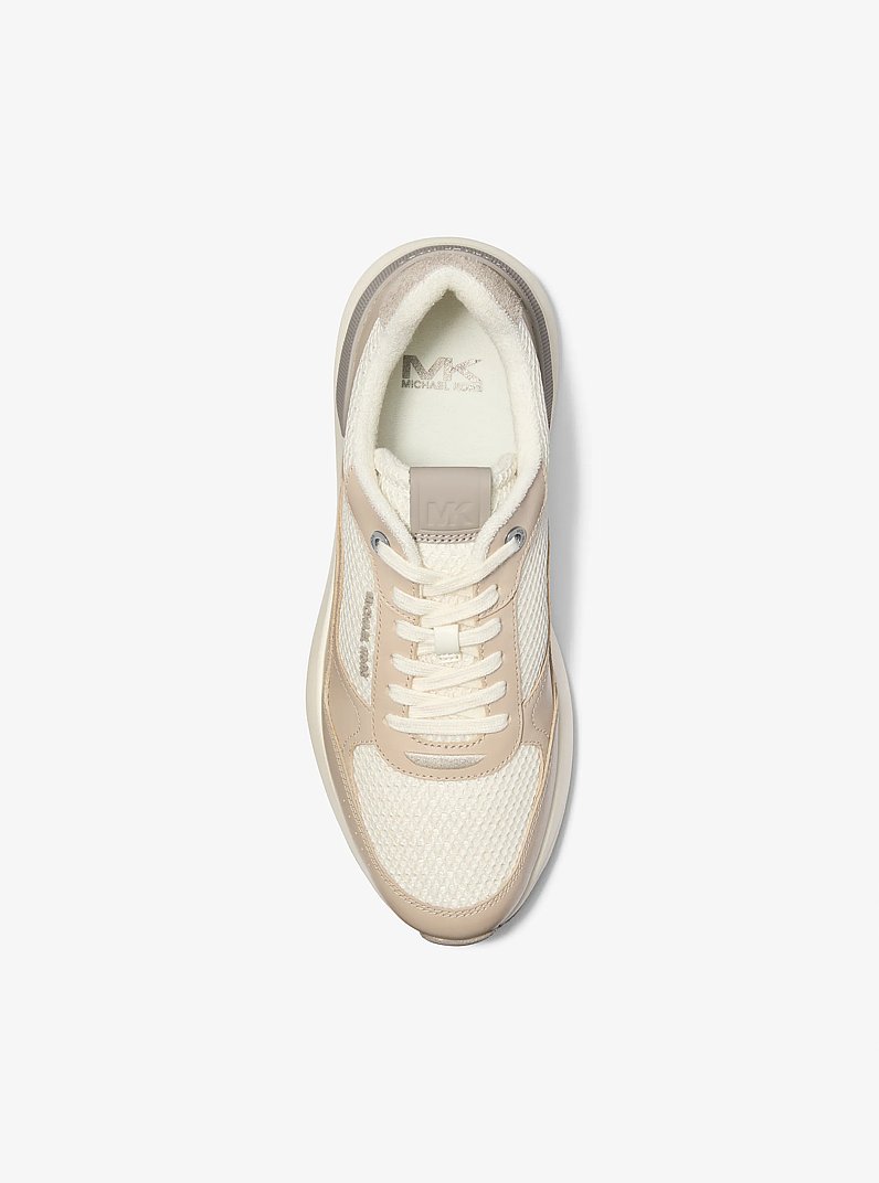 Espadrille Trevor en mat&eacute;riaux multiples in SABLE CLAIR MULTI | Michael Kors