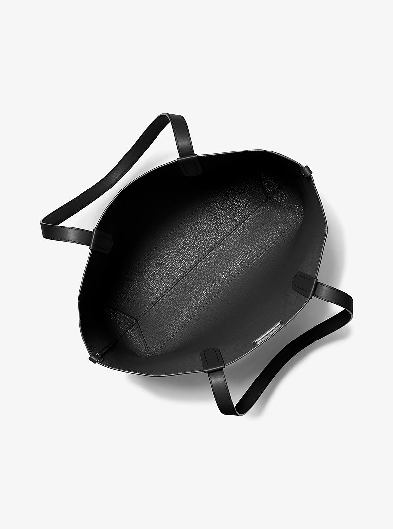 Eliza Extra-Large Pebbled Leather Reversible Tote Bag