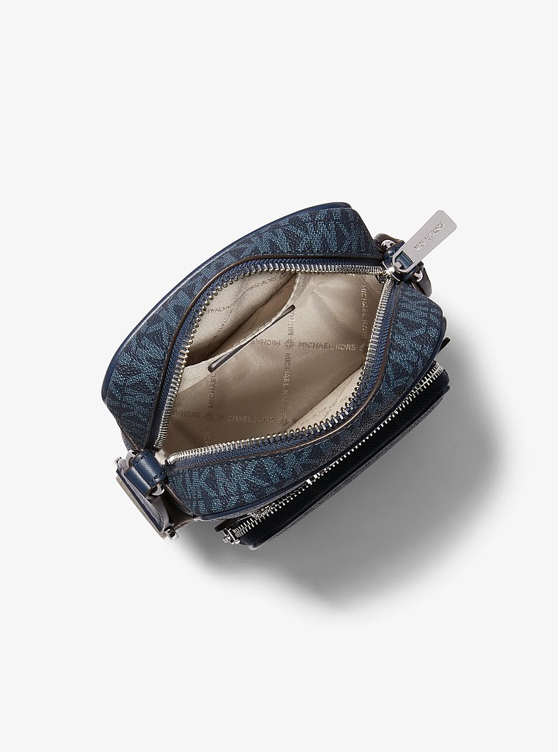 Jet Set Medium Signature Logo Crossbody Bag in ADMIRAL | Michael Kors