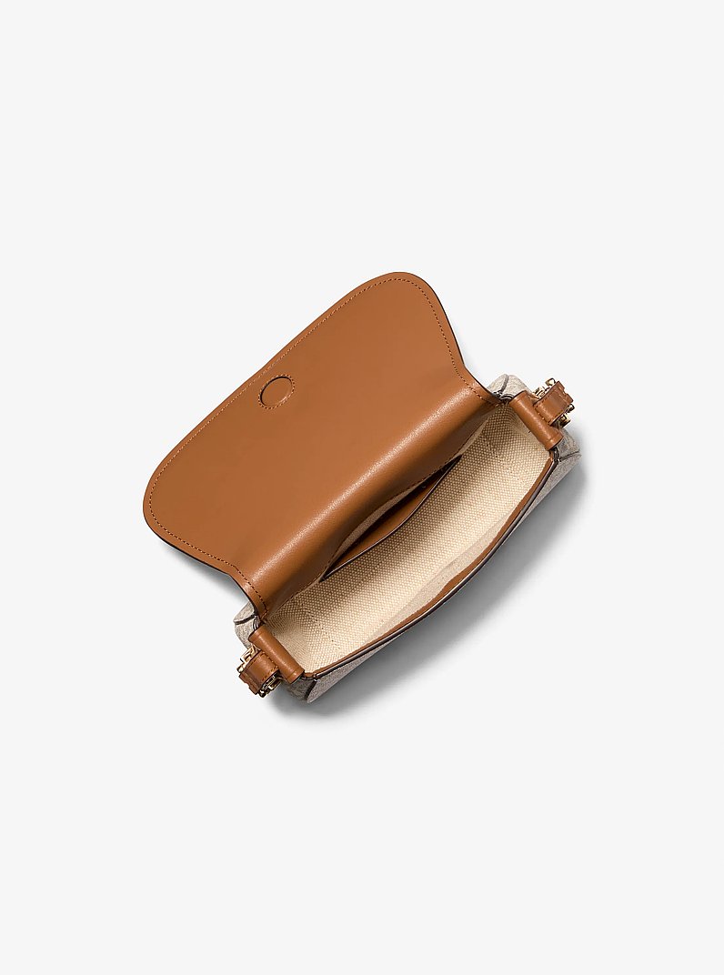 Lydia Small Signature Logo Crossbody Bag
