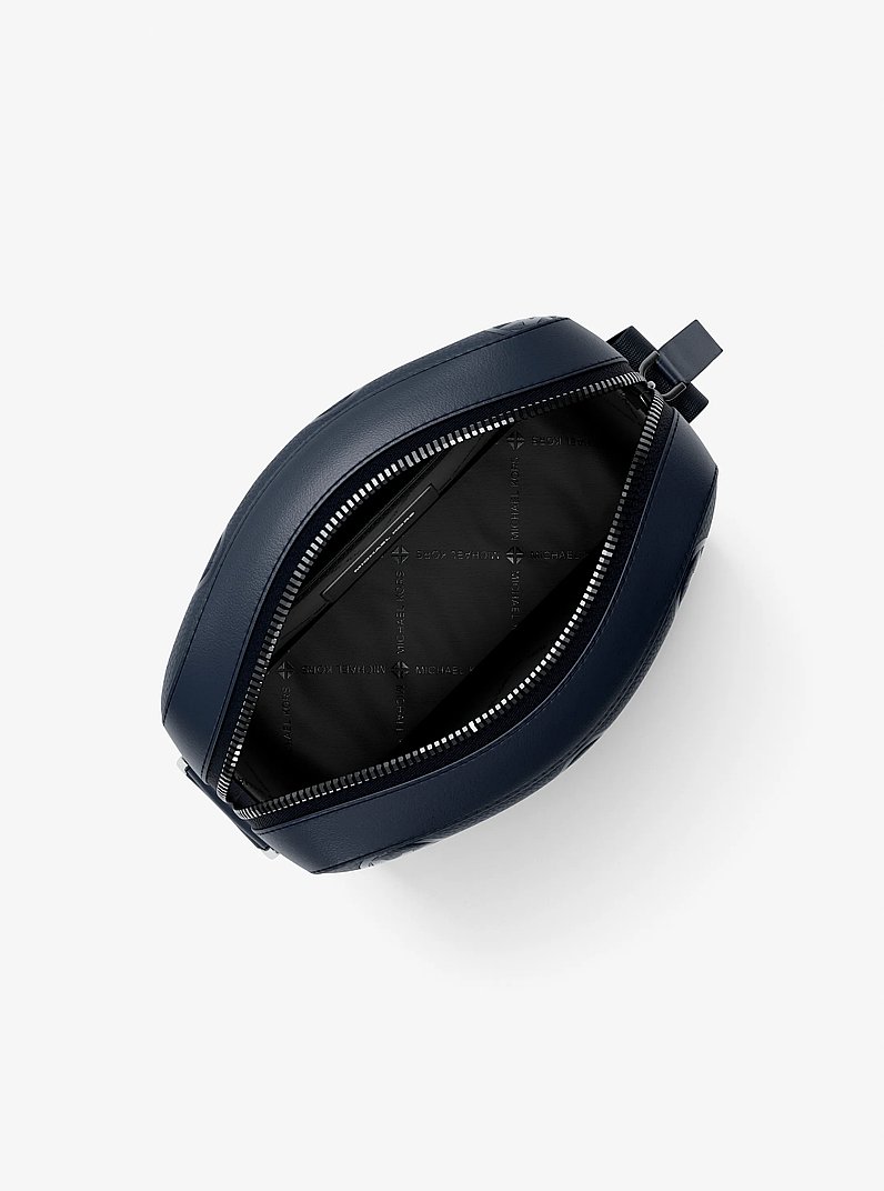Cooper Logo Debossed Flight Bag in NAVY | Michael Kors