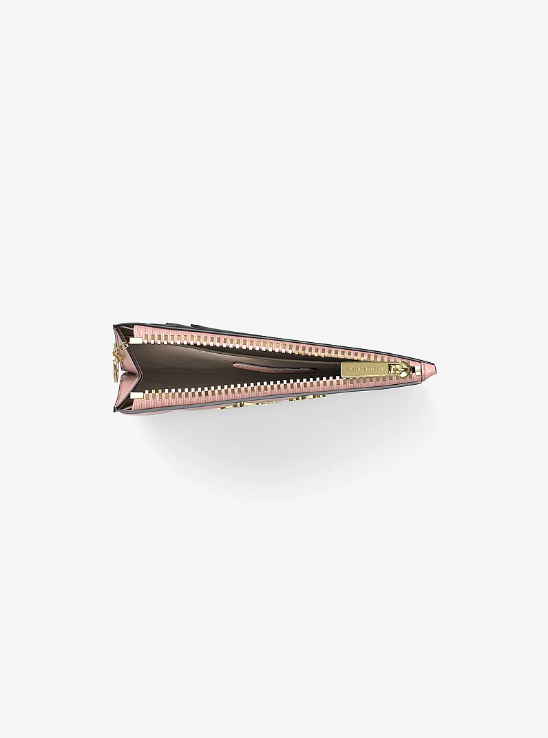 Jet Set Small Patent Coin Purse in POWDER BLUSH | Michael Kors