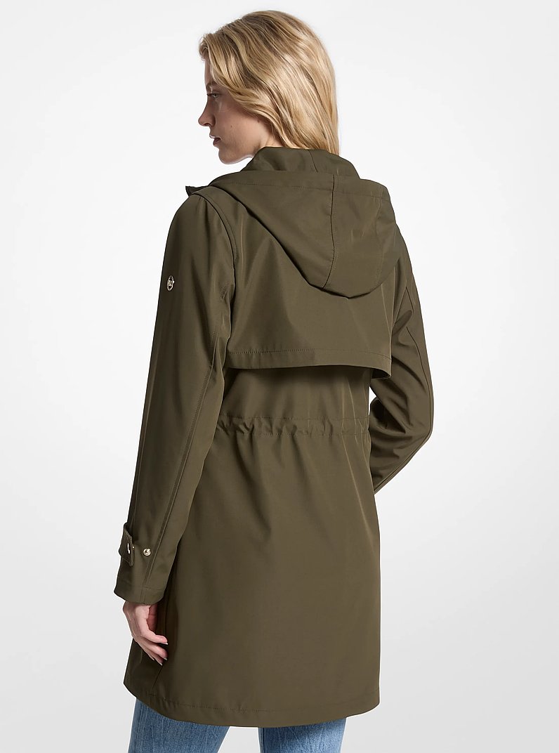 2-in-1 Water-Resistant Anorak in OLIVE | Michael Kors