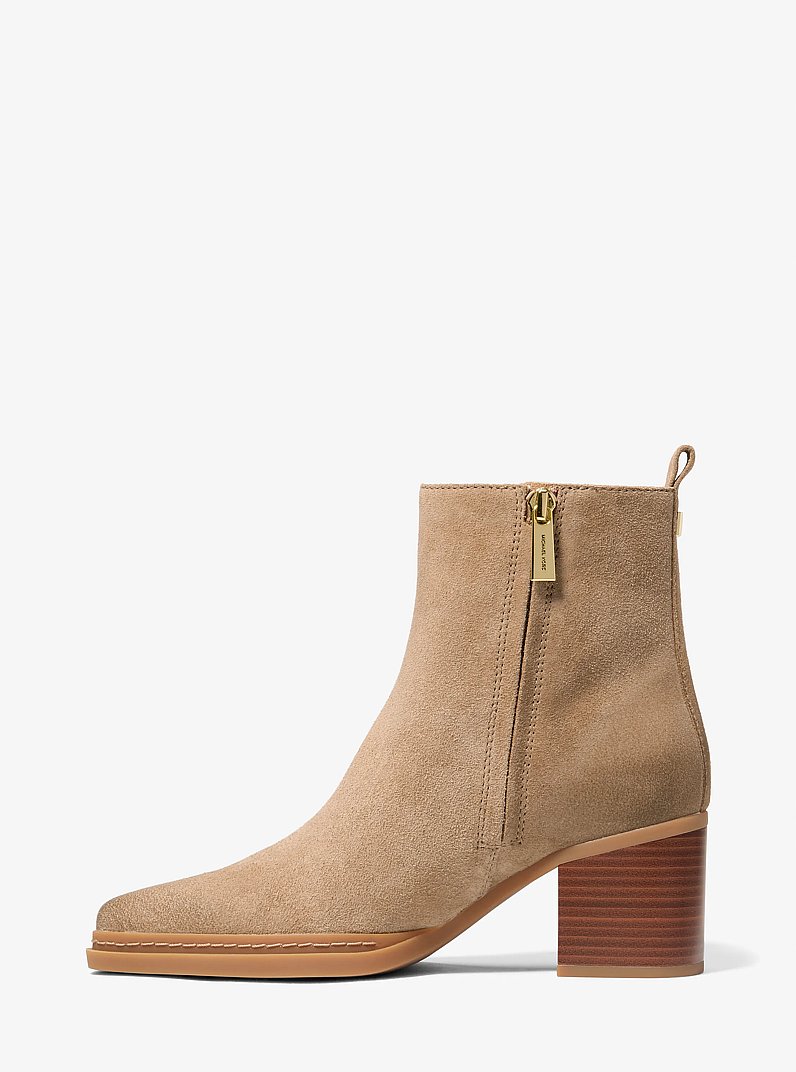 Lex Suede Boot in HUSK | Michael Kors