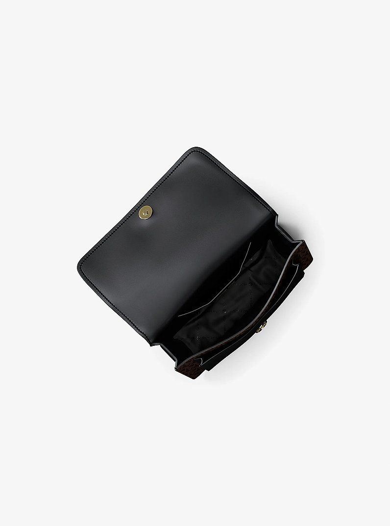 Claire Small Signature Logo Crossbody Bag