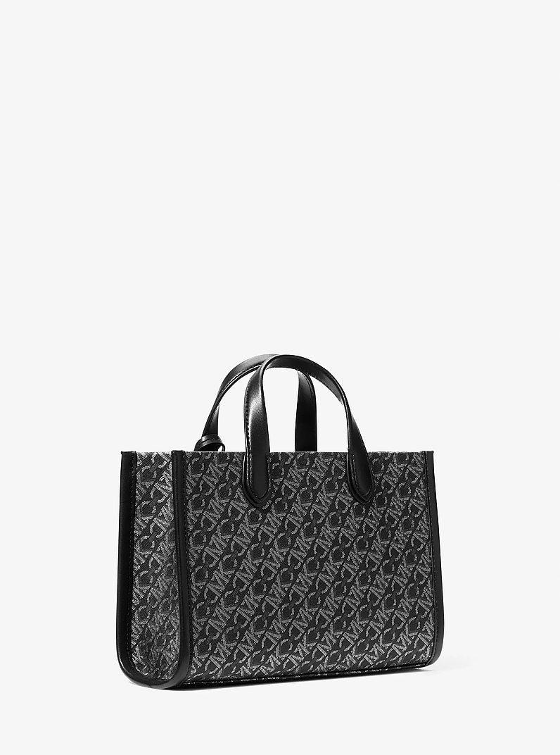 Petite besace Gigi m&eacute;tallis&eacute;e avec logo Signature Empire