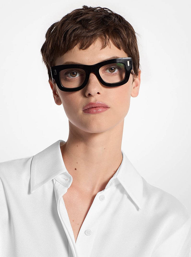 Occhiali da sole Bowery in NERO/TRASPARENTE | Michael Kors