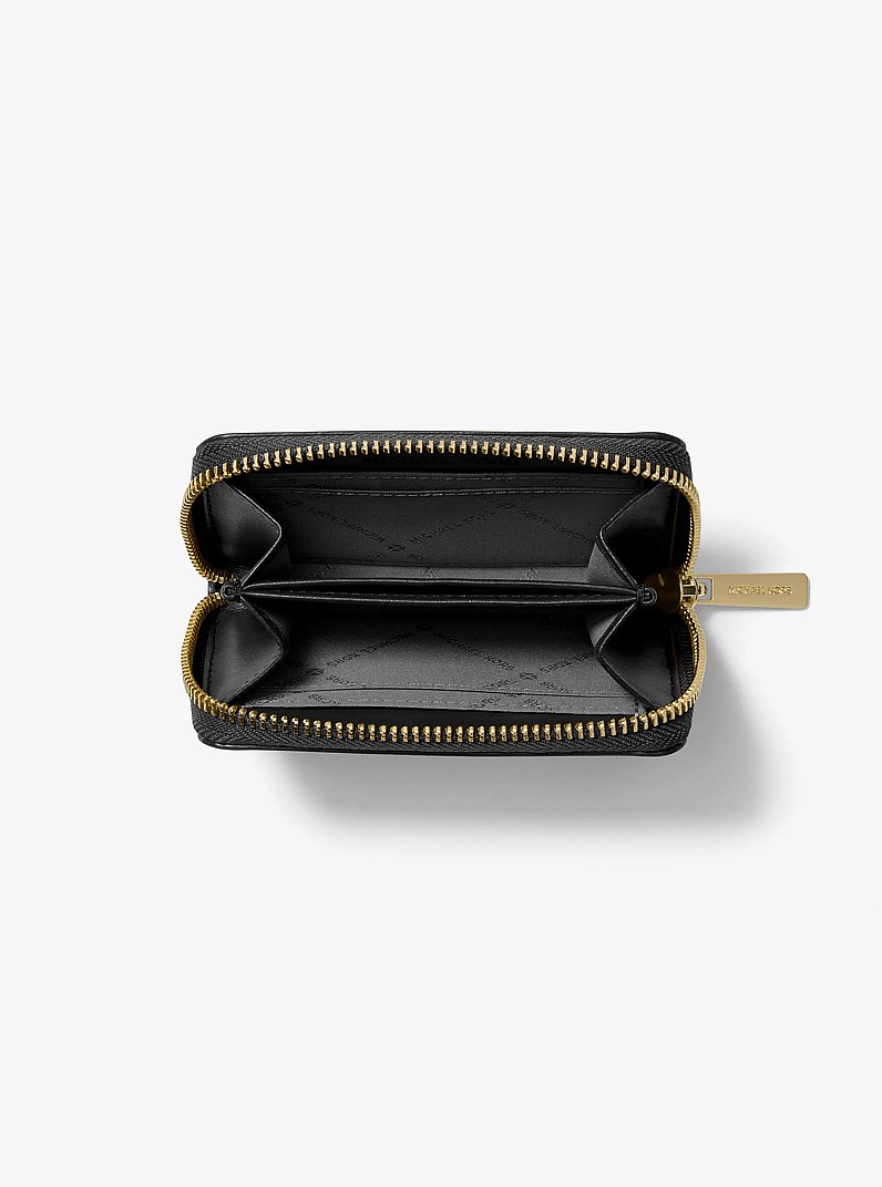 Jet Set Travel Medium Quilted Wallet in BLACK | Michael Kors