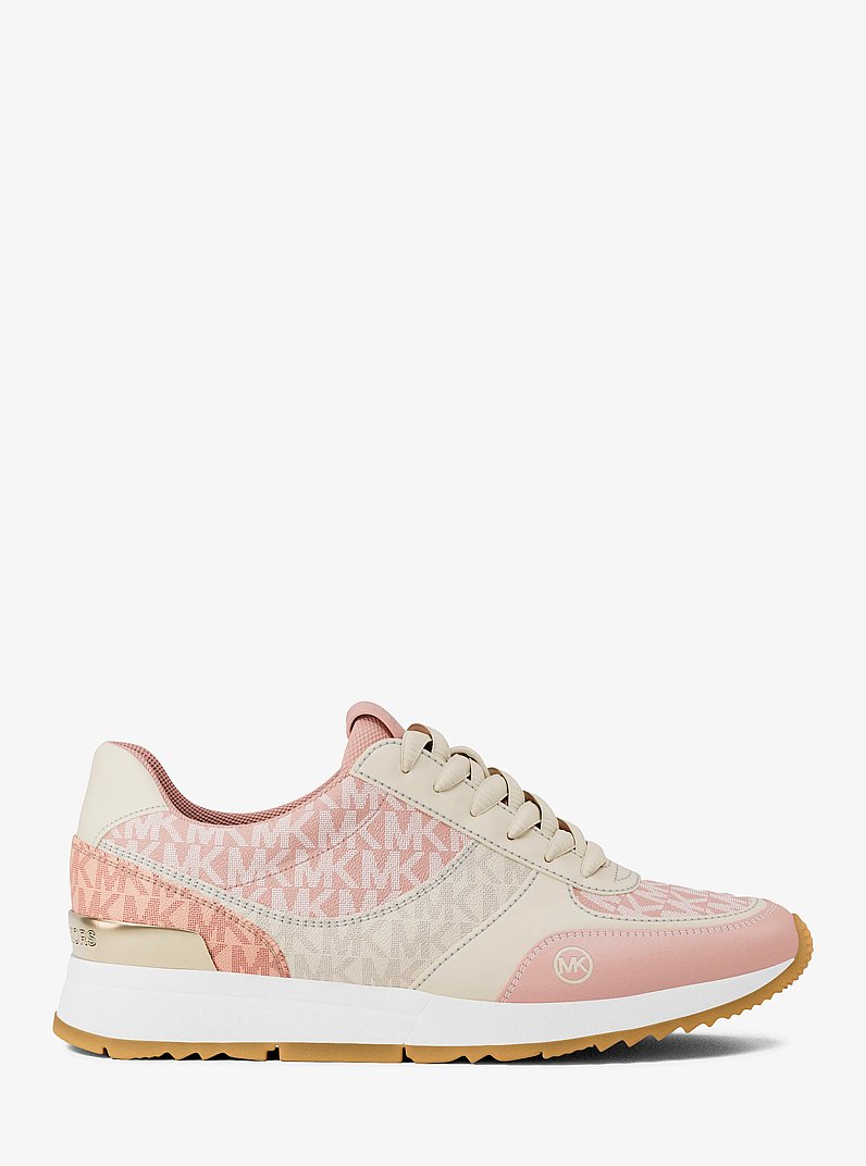 Andi Mixed-Media Trainer in PWD BLSH MLT | Michael Kors