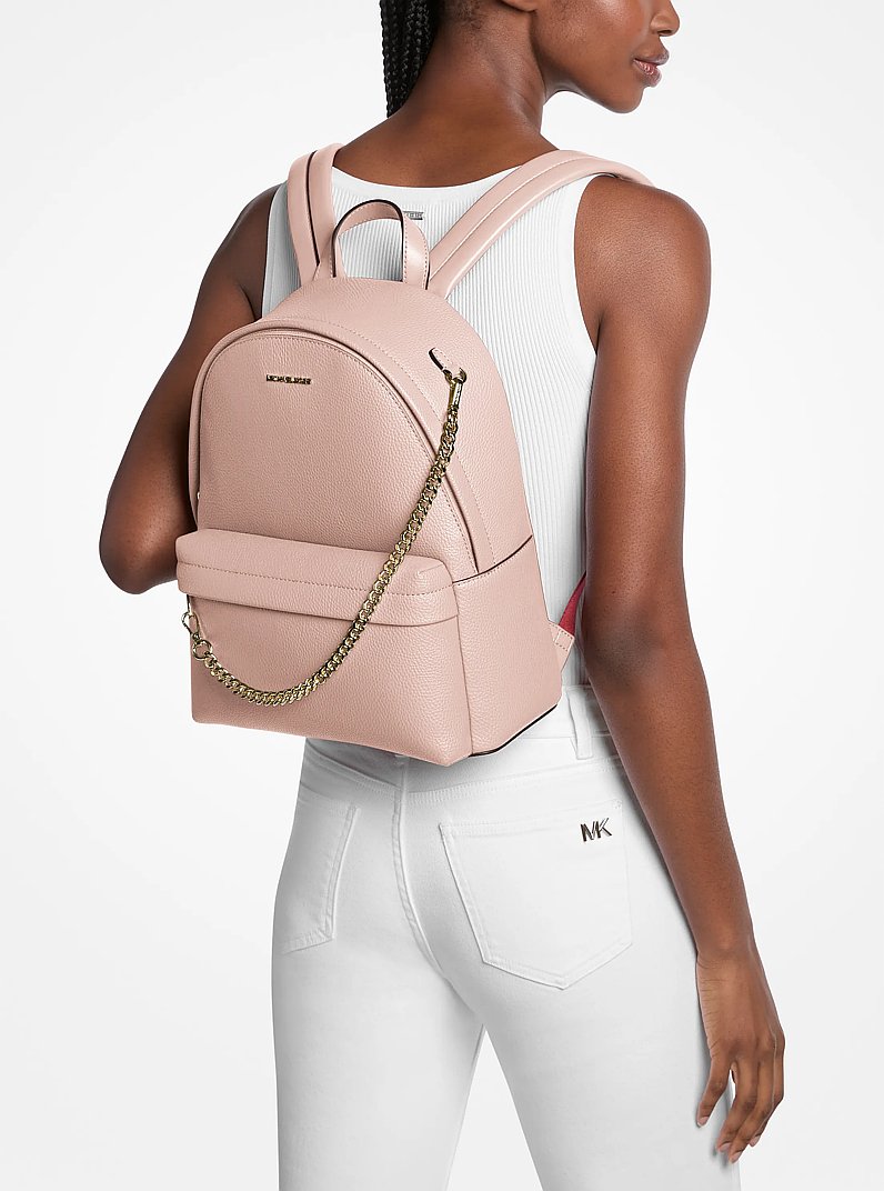 Slater Medium Backpack in ROS&Aacute;CEO POLVORIENTO | Michael Kors