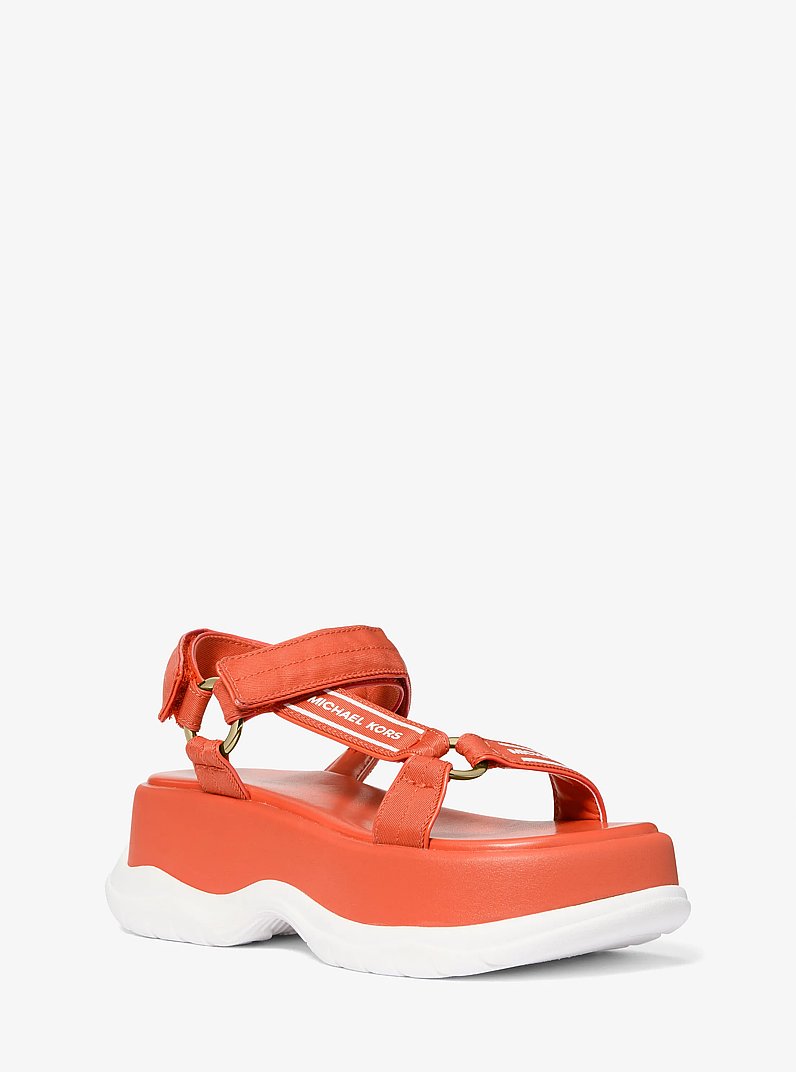Katrina Nylon Sport Sandal in RED CLAY - Sale | Michael Kors [US]