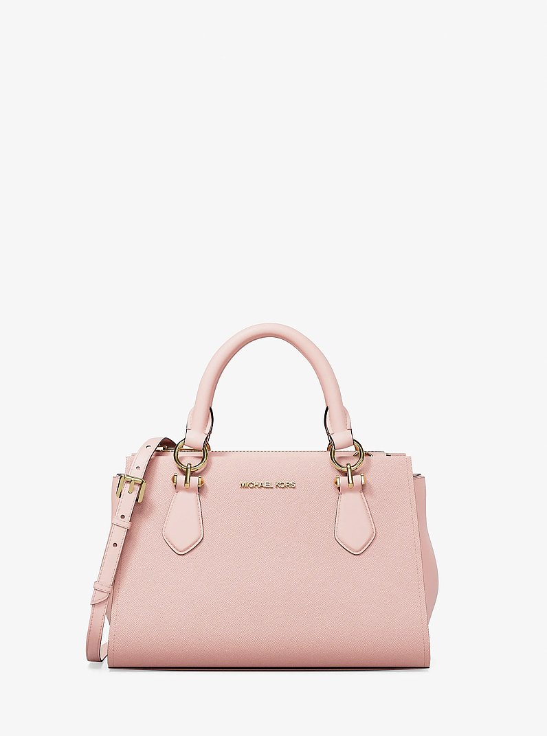 Marilyn Small Leather Satchel in POWDER BLUSH | Michael Kors