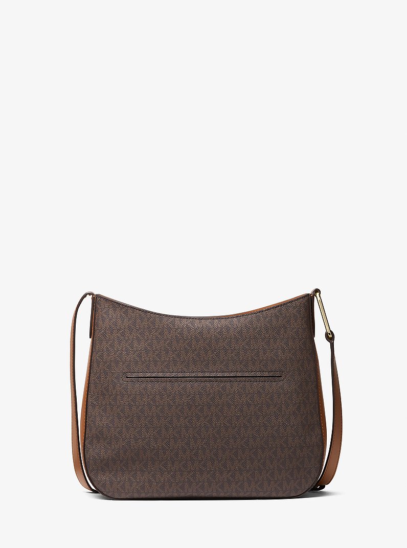 Bandolera Kensington grande con logotipo in MARR&Oacute;N/BELLOTA | Michael Kors