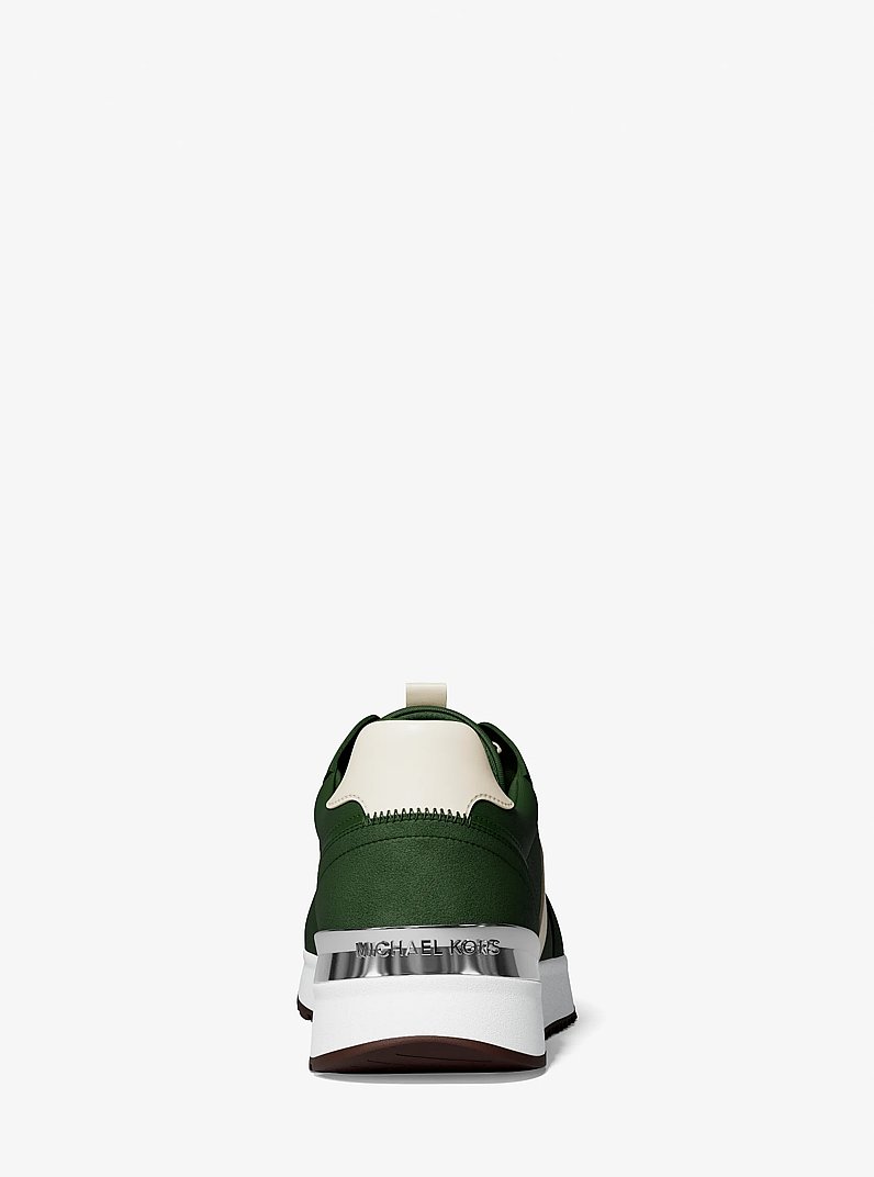 Espadrille Remy en mat&eacute;riaux multiples in VERT AMAZONE | Michael Kors