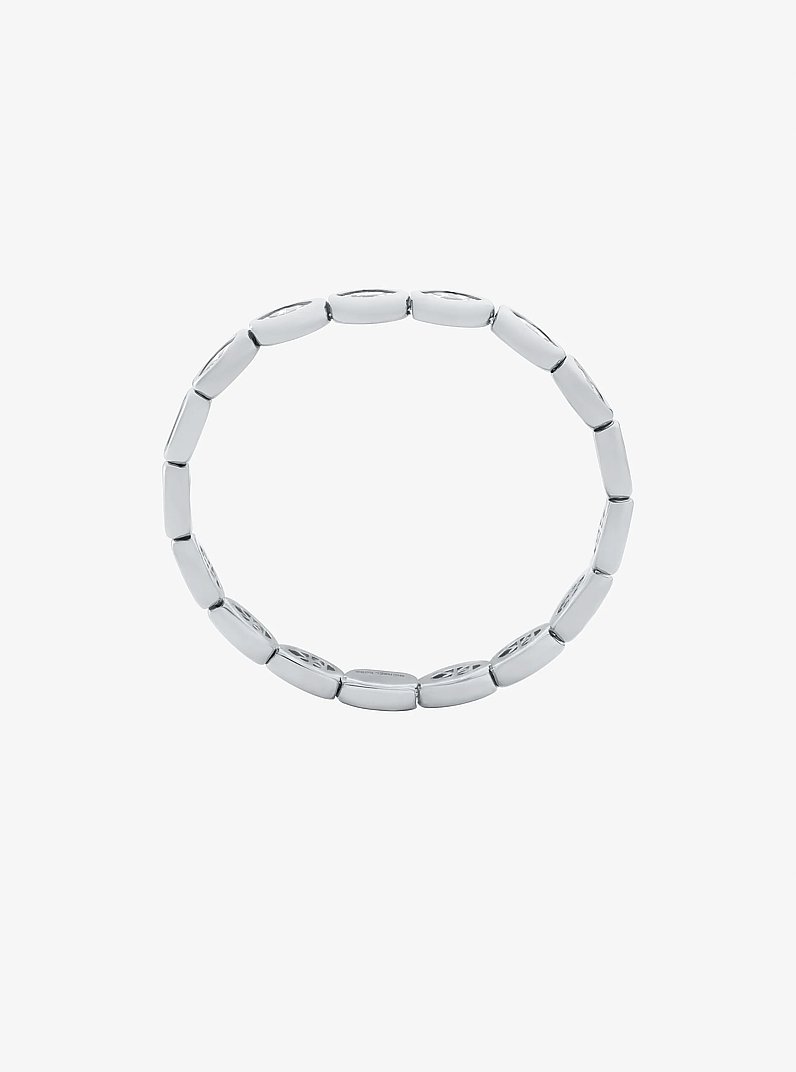 Bracelet rivi&egrave;re &agrave; pierres taille marquise in ARGENT | Michael Kors