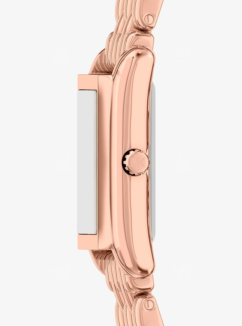 Kleine Armbanduhr Essex im Ros&eacute;-Goldton in ROTGOLDTON | Michael Kors
