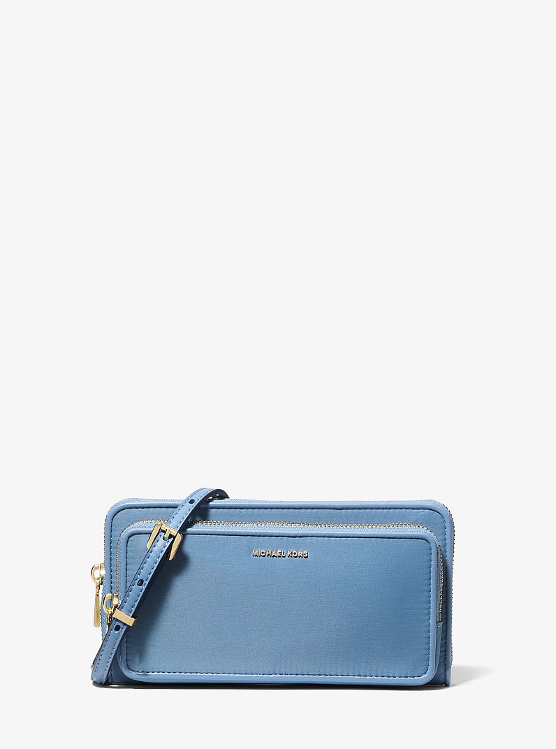 Jet Set Large Nylon Convertible Crossbody Bag in FRENCH BLUE | Michael Kors