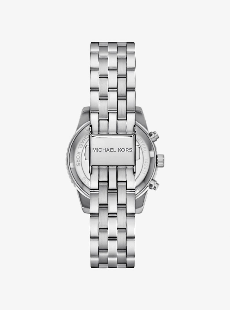 Mini Bryant Silver-Tone Watch in SILVER | Michael Kors