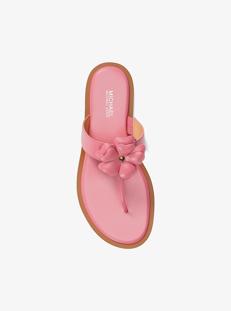 Callie Embellished Thong Sandal in CARNATION | Michael Kors