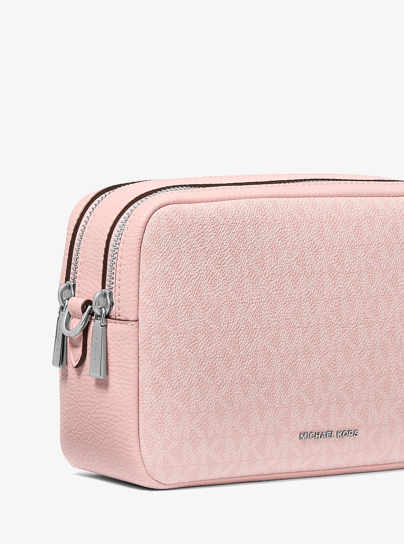 Sac &agrave; bandouli&egrave;re pour cam&eacute;ra Bryant de taille moyenne &agrave; logo Signature in ROSE FUM&Eacute; | Michael Kors