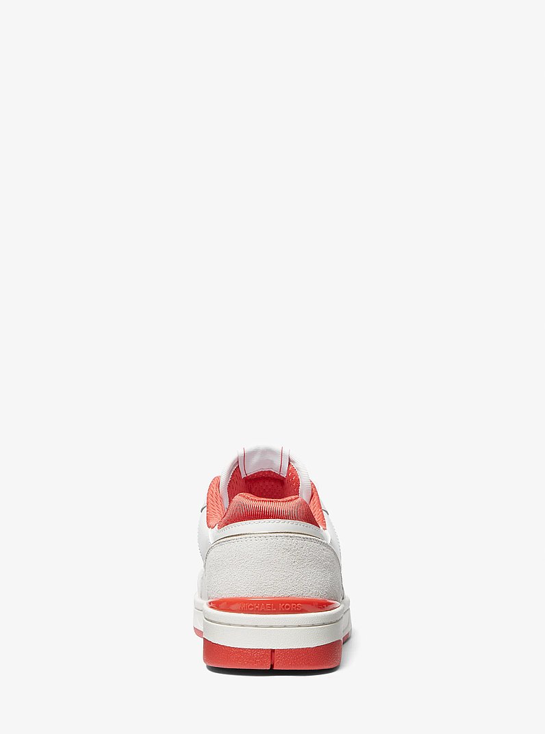 Espadrille Rebel en cuir in CORAIL &Eacute;PIC&Eacute; MULTI | Michael Kors