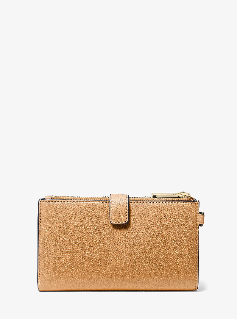 Adele Leather Smartphone Wallet in PALE PEANUT | Michael Kors