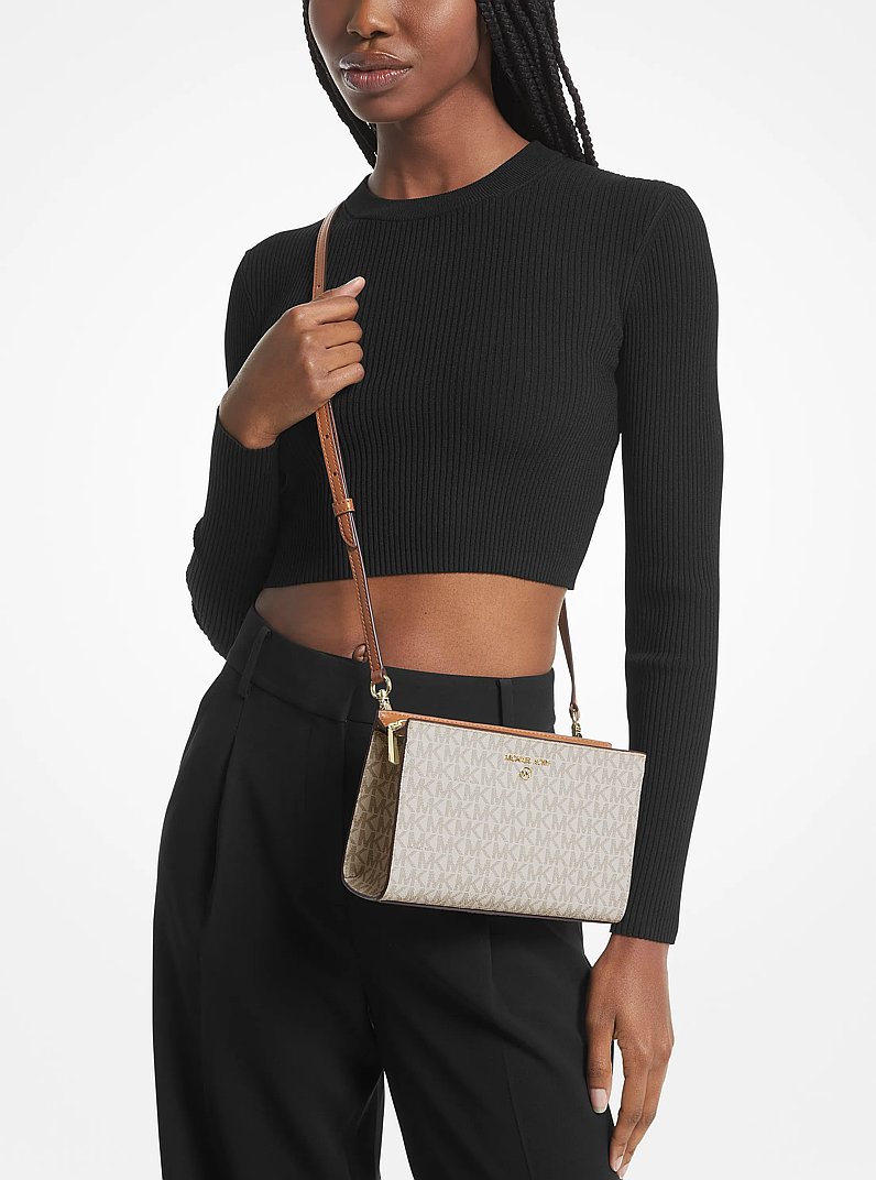 Valerie Medium Logo Crossbody Bag
