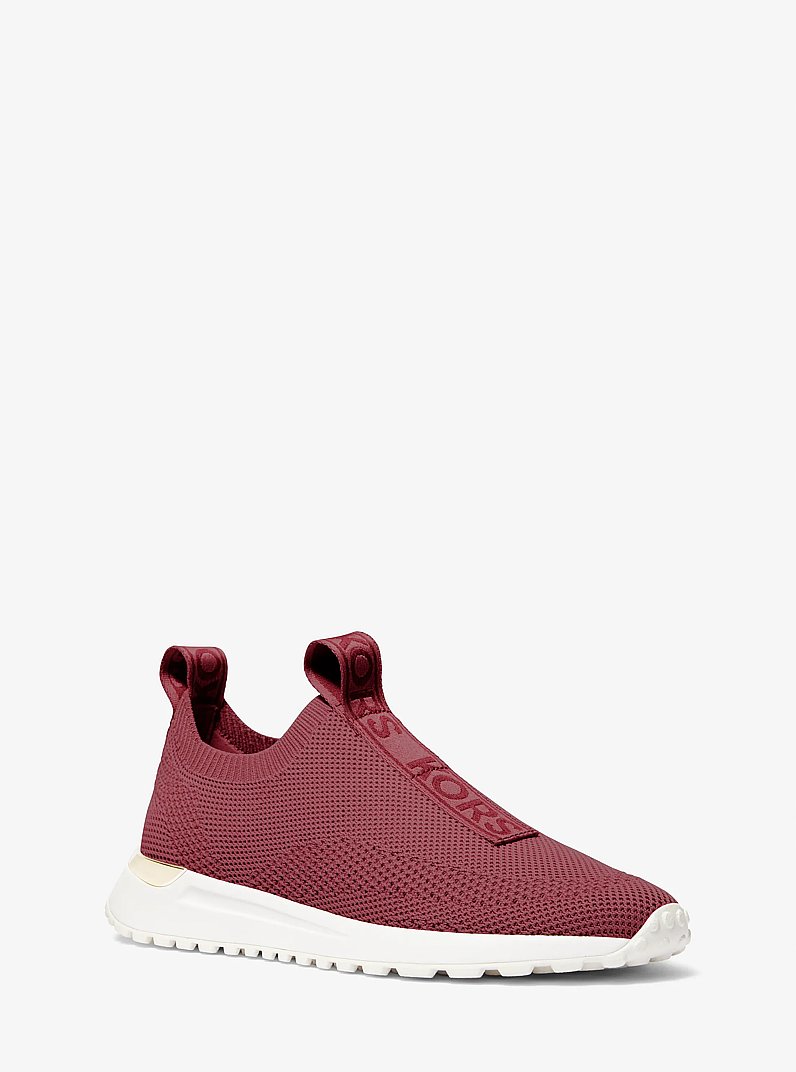 Zapatillas Bodie de punto sin cordones in ROJO INTENSO | Michael Kors
