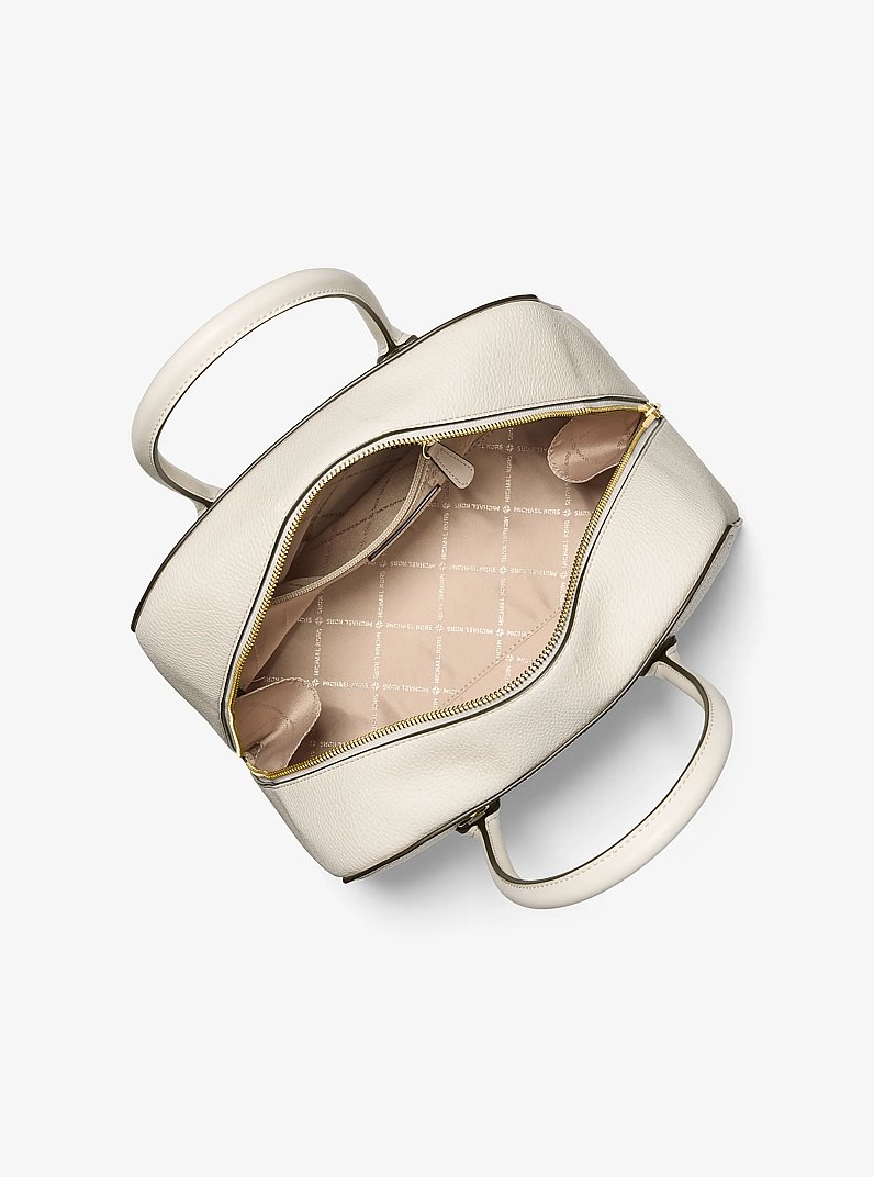 Sacoche Ashton de taille moyenne in CR&Egrave;ME L&Eacute;GER | Michael Kors