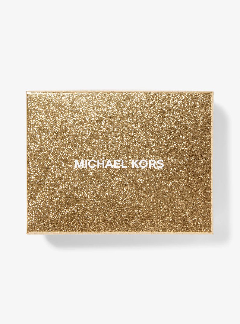 Brieftasche Jet Set Small aus gekrispeltem Leder in OPTIC WHITE | Michael Kors