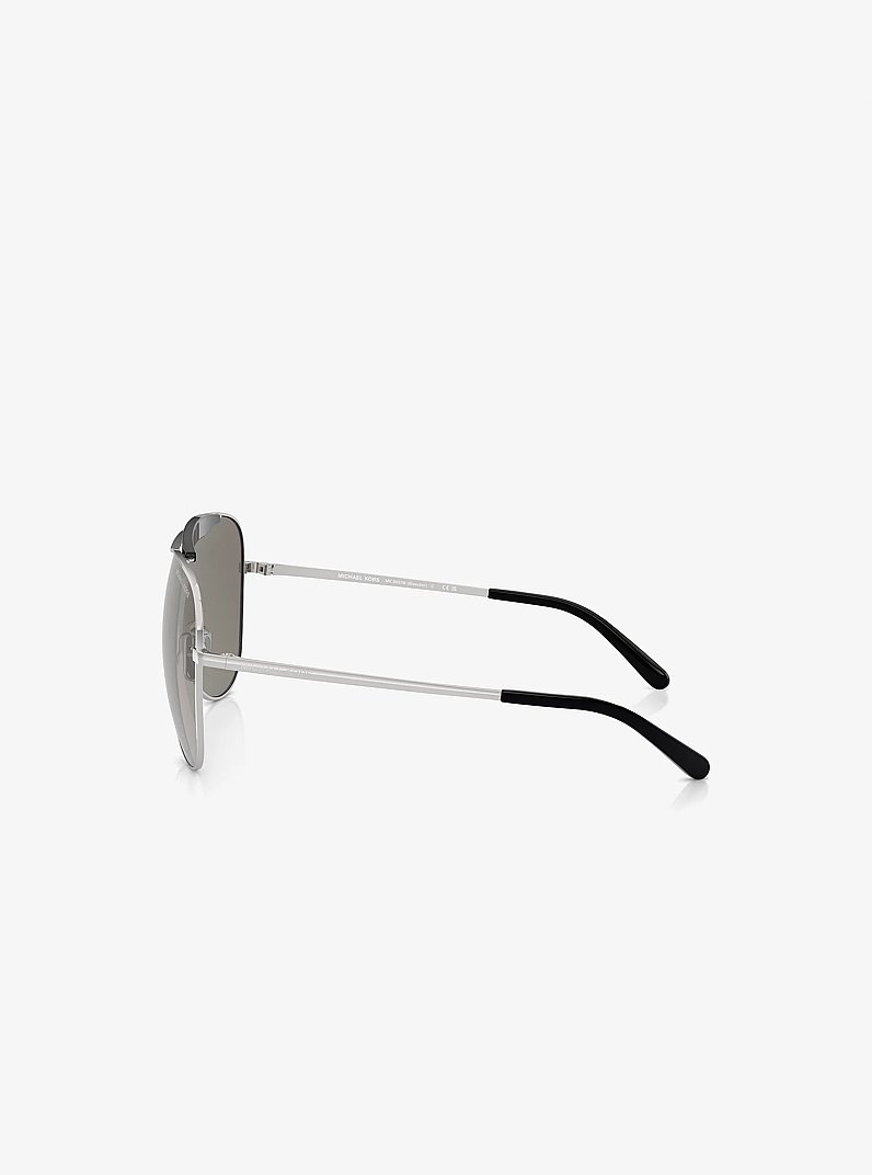 Bleecker Sunglasses in BLACK/SILVER | Michael Kors