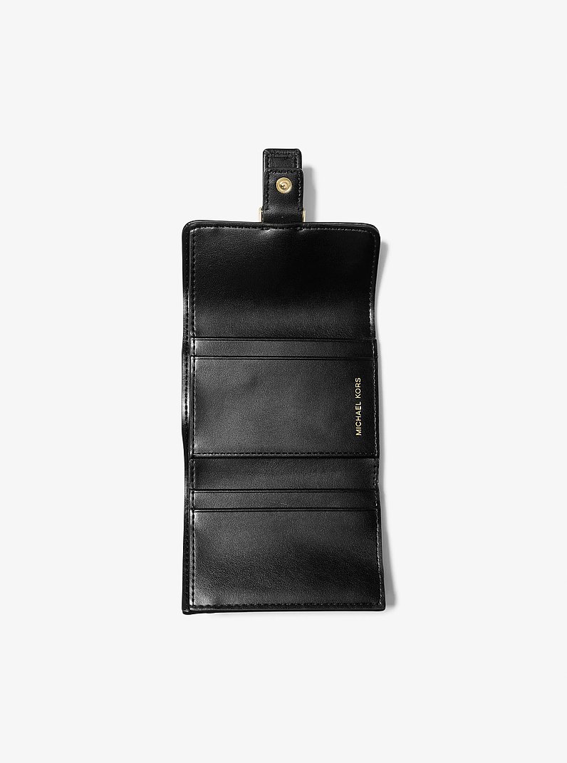 【新品】マイケル・コース 財布 三つ折り財布 MICHAEL KORS コルビー レザー スモール トライフォールド ウォレット ミニ財布 32T4GBAD5L OPTIC ORANGE (オレンジ系) ブティック レディース COLBY SM TRIFOLD WALLET LEATHER Colby Small Leather Tri-Fold Wallet in DEEP RED - Sale | Michael