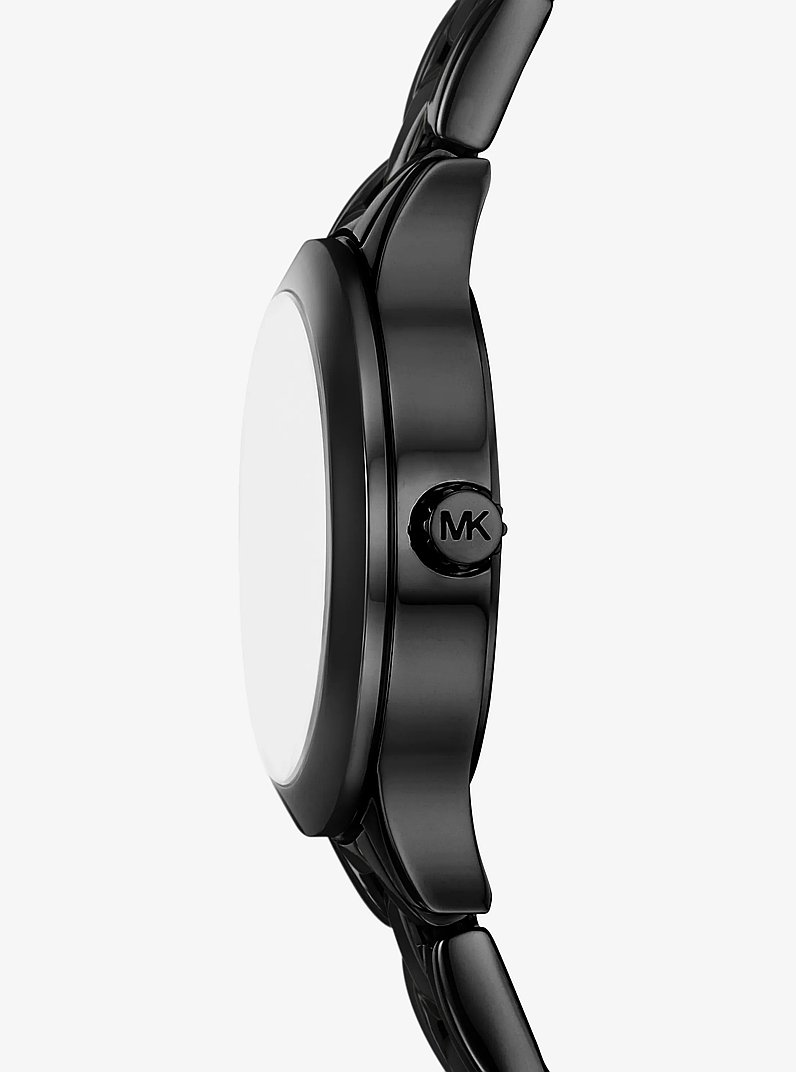 Reloj Aspyn petite en tono negro con incrustaciones in NEGRO | Michael Kors
