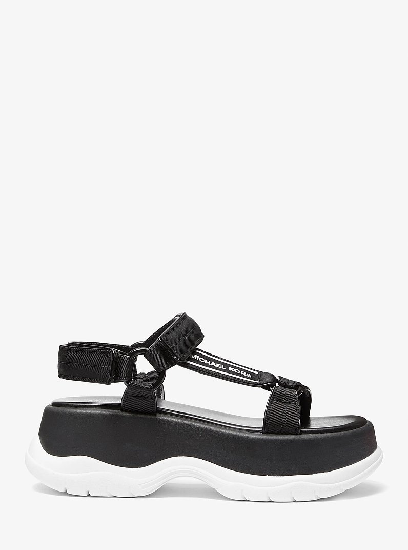 Katrina Nylon Sport Sandal in BLACK | Michael Kors