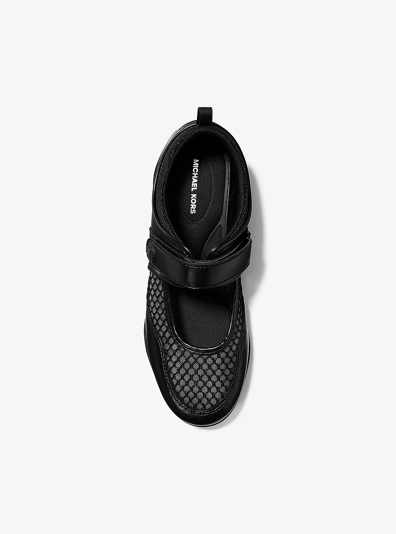 Kyler Mary Jane Sneaker in BLACK | Michael Kors