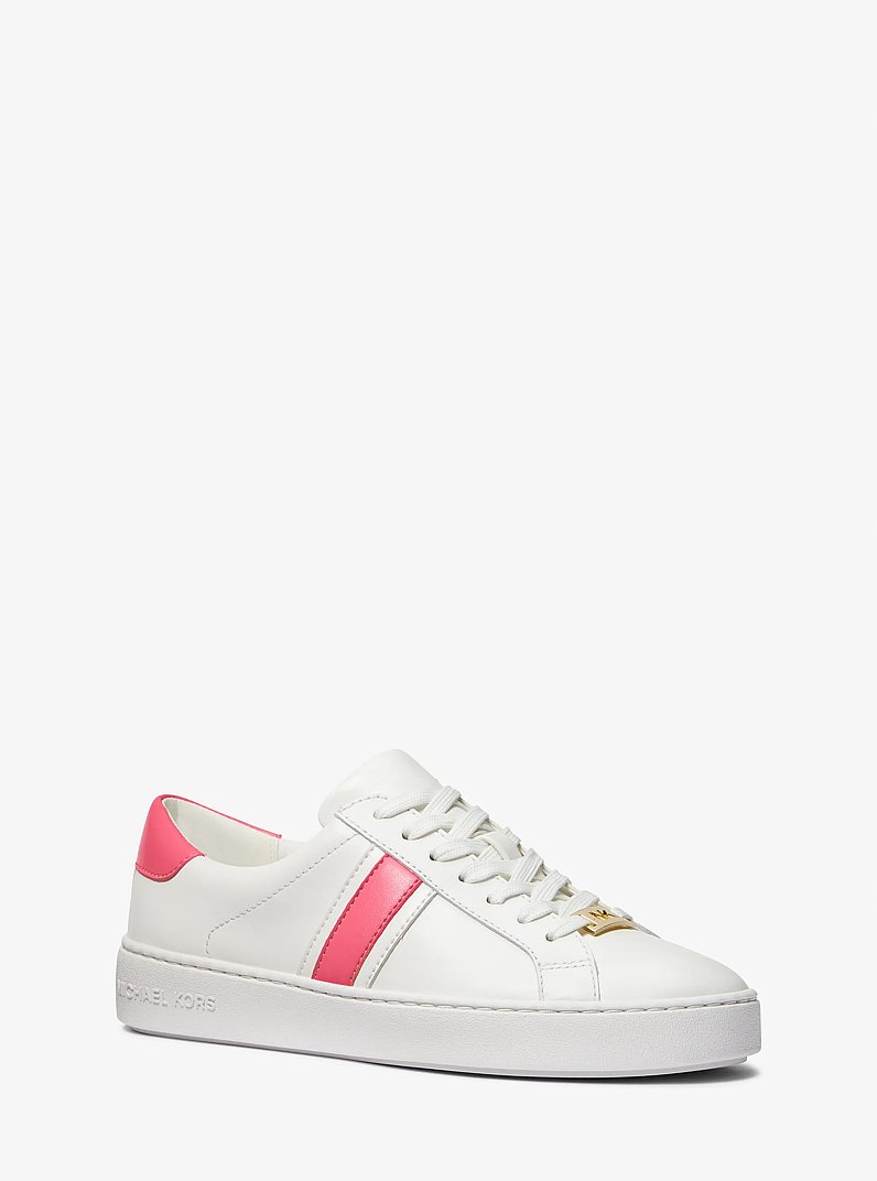 Sneaker Irving in pelle a righe