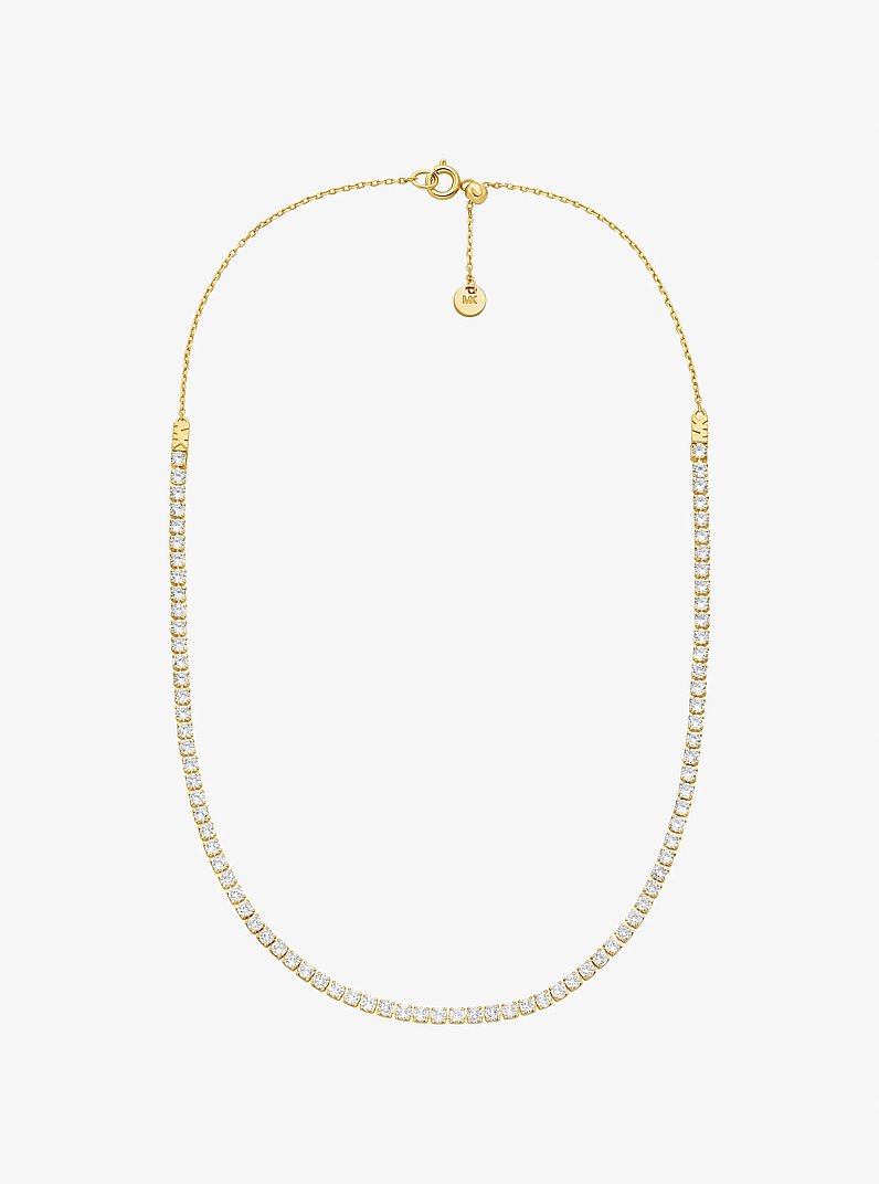 Collar de tenis con pav&eacute; in DORADO | Michael Kors