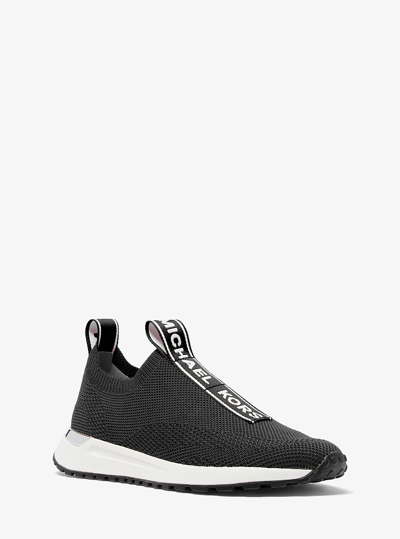 Bodie Knit Slip-On Sneaker in BLACK | Michael Kors