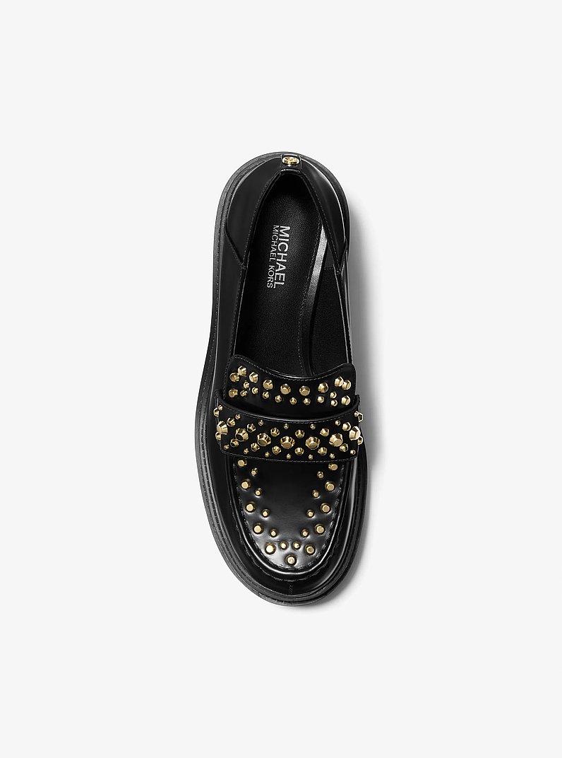 Mocassin Rocco Astor en cuir clout&eacute;
