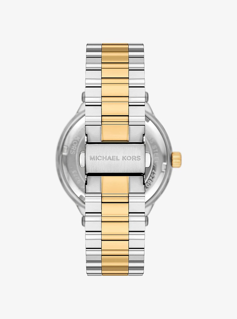 Oversized Billie Two-Tone Watch  in TWO TONE | Michael Kors