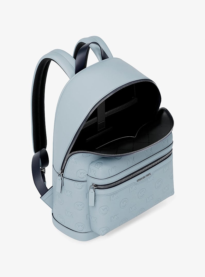 Sac &agrave; dos Cooper arrondi de taille moyenne &agrave; logo grav&eacute; in OC&Eacute;AN P&Acirc;LE | Michael Kors