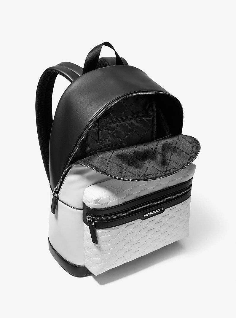 Cooper Logo Embossed Backpack in BLACK - Sale | Michael Kors [US]