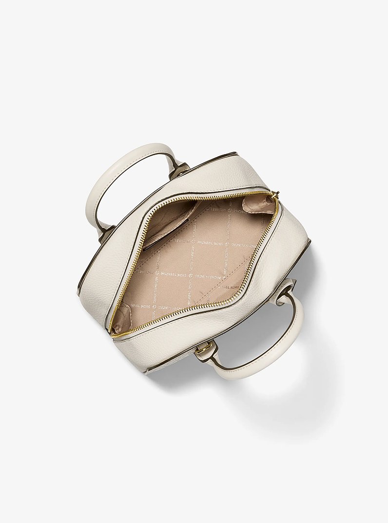 Ashton Small Signature Logo Messenger Bag in CR&Egrave;ME MULTI L&Eacute;GER | Michael Kors