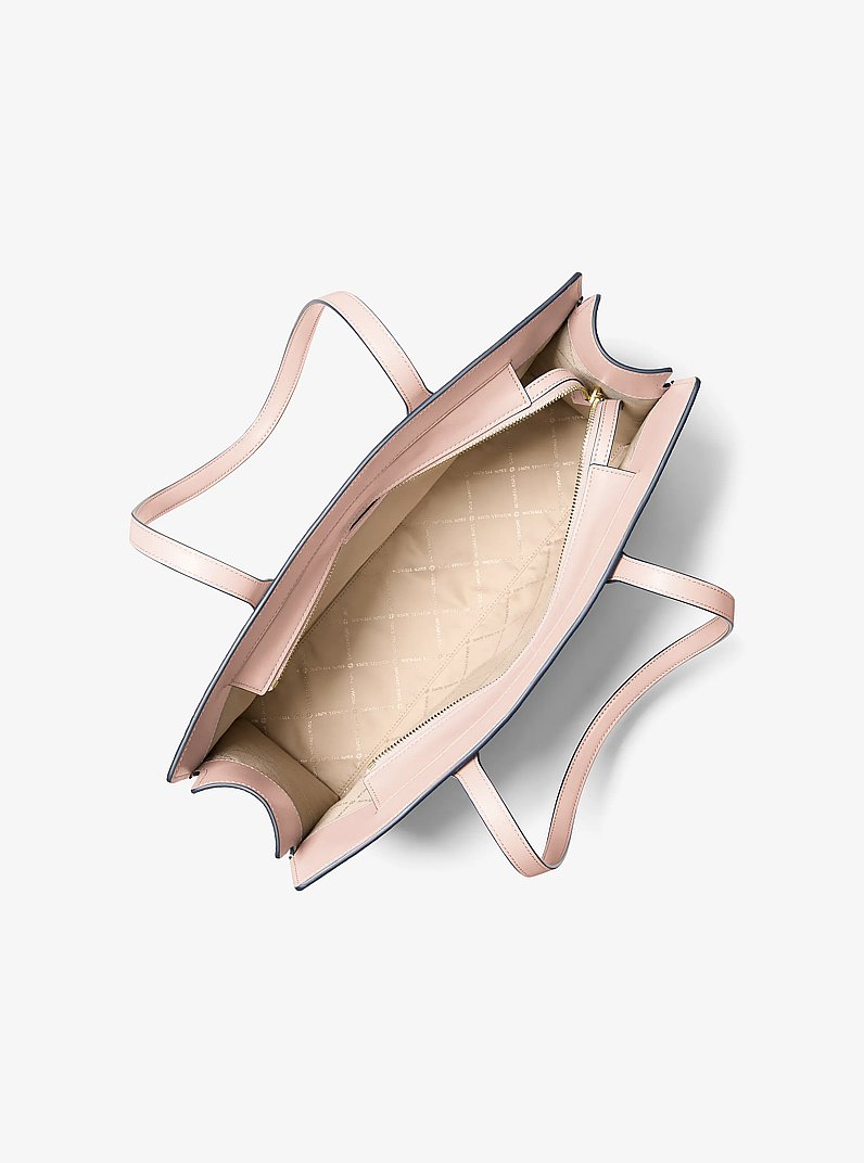 Shopper Scarlett Medium aus gekrispeltem Leder in ZARTROSA | Michael Kors